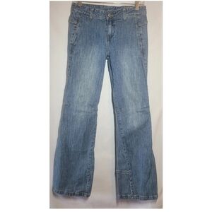 J Galt Shanghai Women's Jeans Blue Size Small Flared Bell Medium Wash Stylish